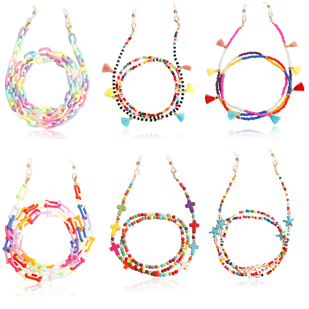 Sunglass Retainer Cord - 새로운 패션 안경 체인 듀얼 사용