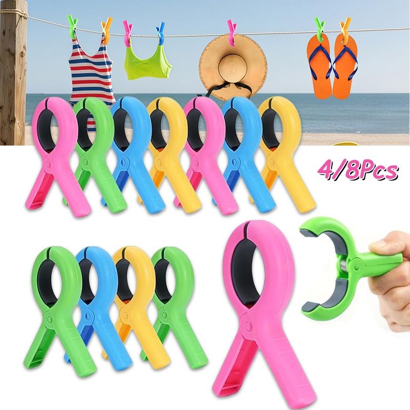 비치 의자용 타월 클립, 대형 비치 타월 클립 4/8팩 - Beach Towel Large 리뷰 및 가격