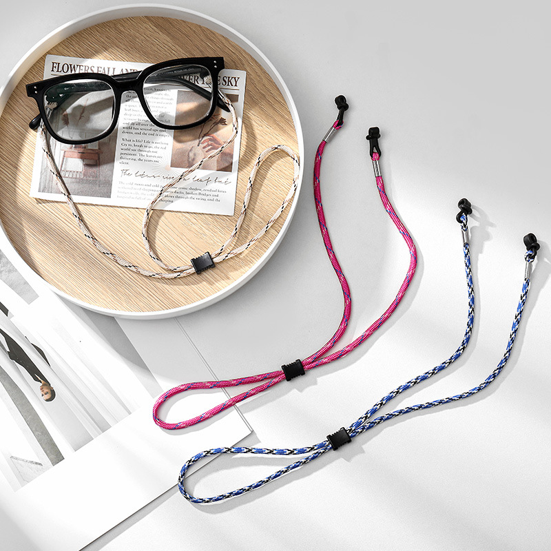 야외용 땋은 안경줄 조절 가능 미끄럼 방지 선글라스 끈 - Sunglass Retainer Cord 리뷰 및 가격