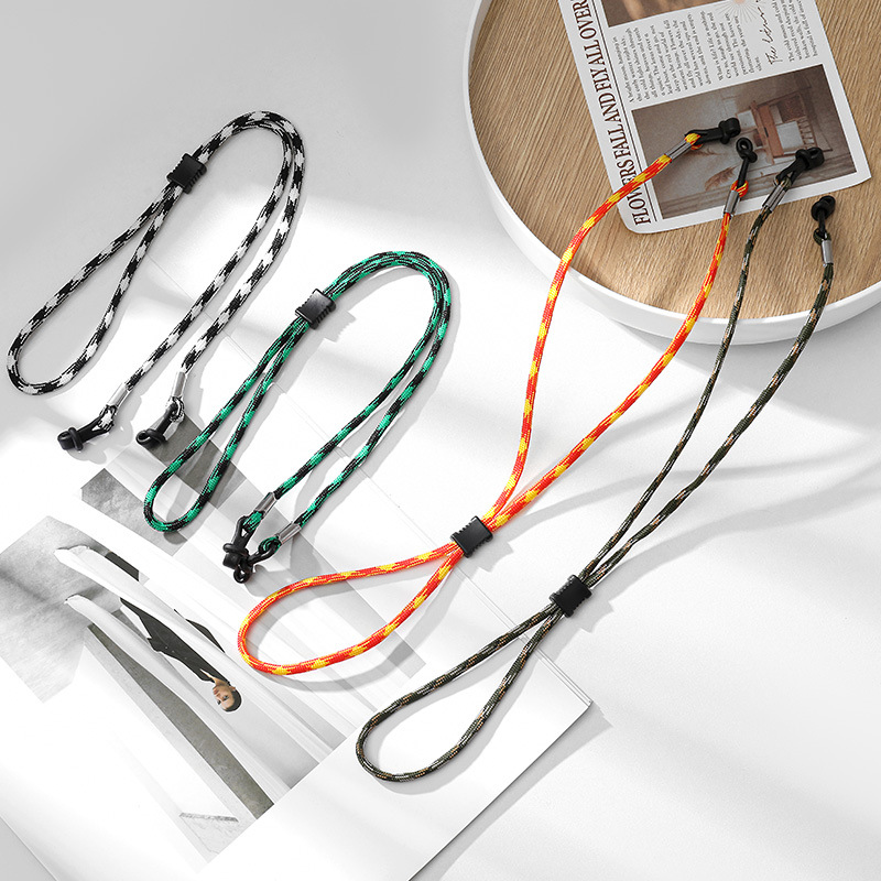 야외용 땋은 안경줄 조절 가능 미끄럼 방지 선글라스 끈 - Sunglass Retainer Cord 리뷰 및 가격